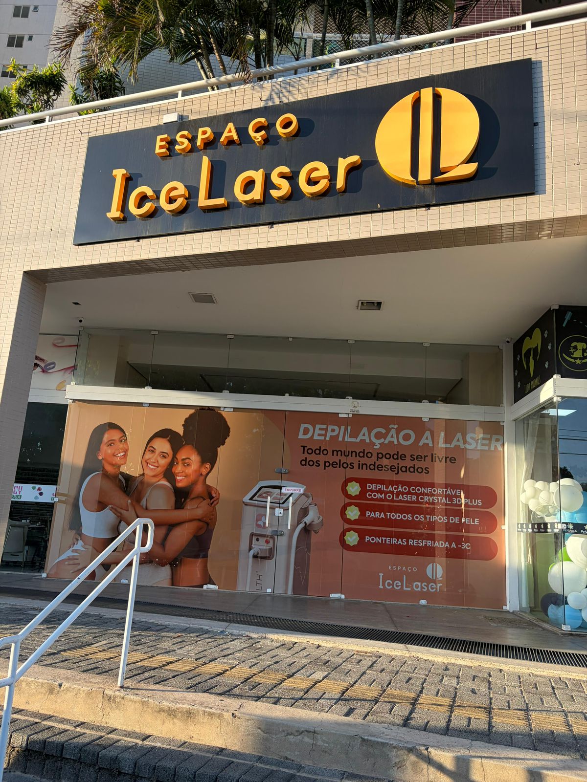 Fachada da unidade Ice Laser em Teresina, Piauí